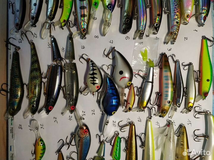Воблеры волкеры разных фирм