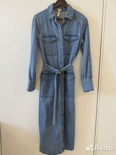 Платье джинсовое длинное новое 42-44