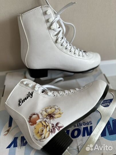 Коньки фигурные женские 37,5 размер