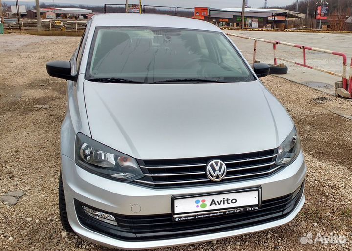 Volkswagen Polo 1.6 МТ, 2018, 41 000 км