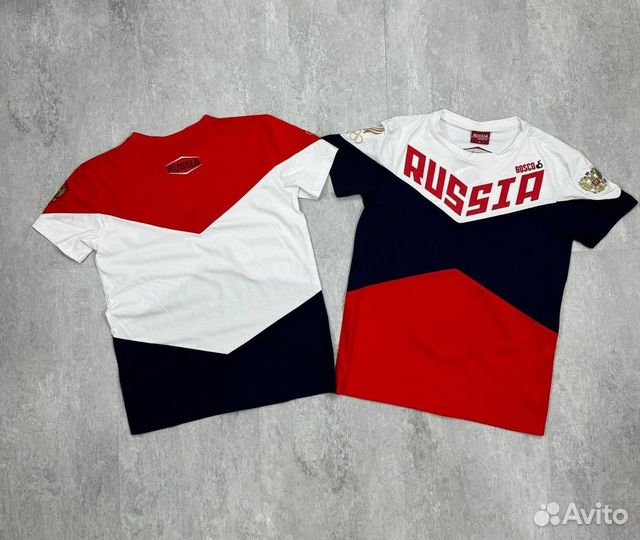 Спортивная Футболка Russia Размеры 46-54