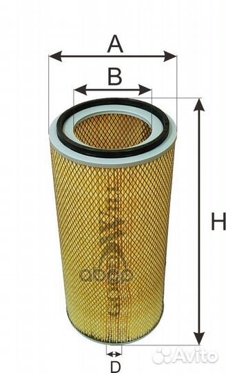 Фильтр воздушный AG1023 Goodwill