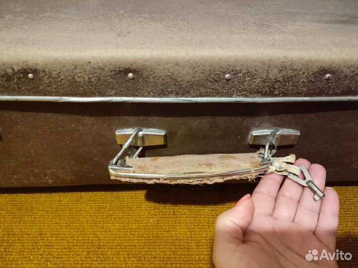 Чемодан фибровый ссср, ретро, 1972 г. в