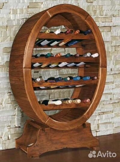 Бочка-бар подставка для бутылок