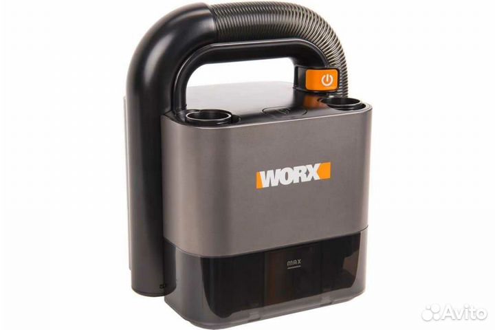 Аккумуляторный пылесос worx 20В, 2Ач х1