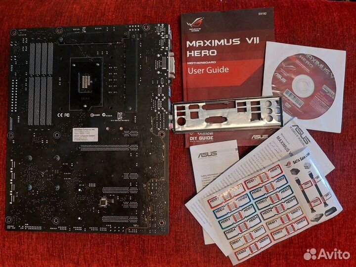 Asus maximus VII hero Z97 нерабочая