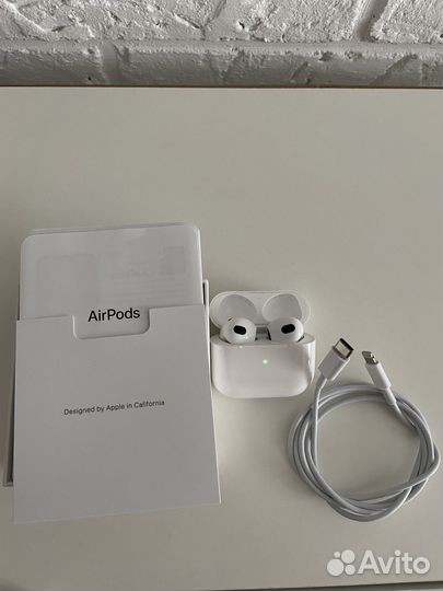 Наушники apple airpods 3
