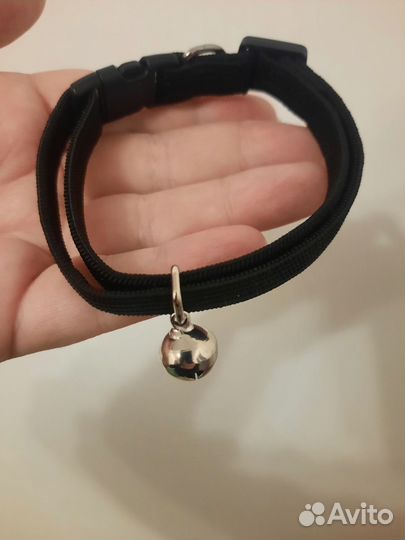 Ошейник для кошек с бубенчиком