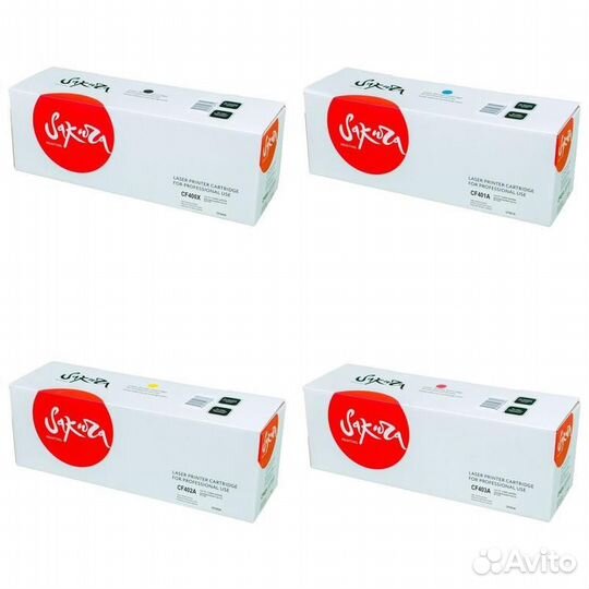 Картридж Sakura sacf402A-sacf403A-sacf401A-sacf400