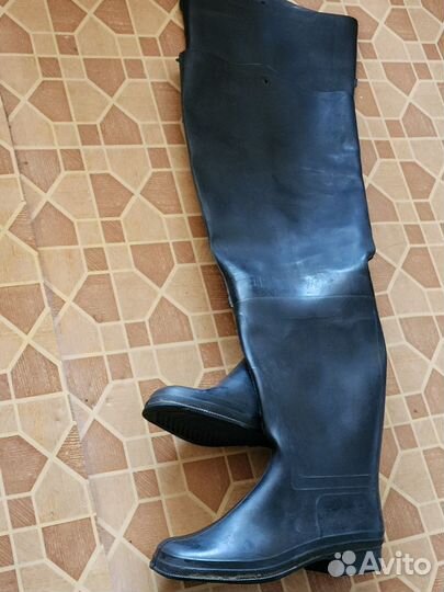 Сапоги болотные резиновые мужские