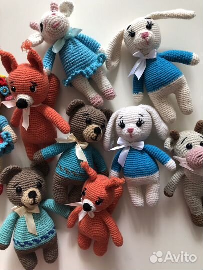 Игрукши вязаные амигуруми