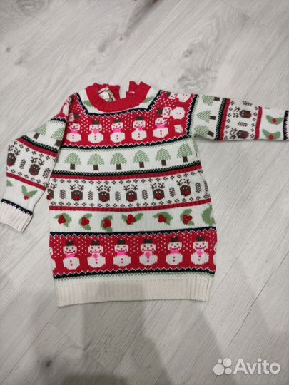 Свитер детский новогодний