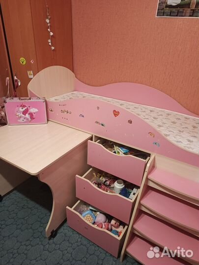 Кровать для девочки