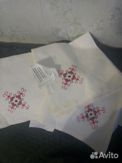 Салфетки на стол лен,хлопок