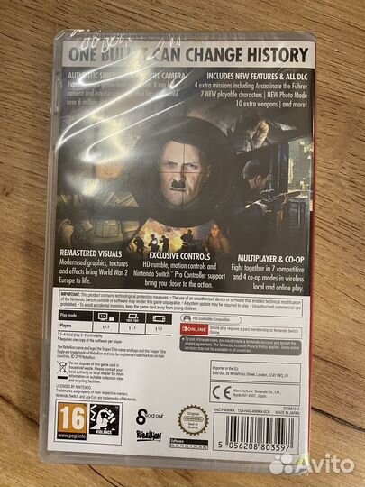 Sniper Elite V2 Remastered для NS новый