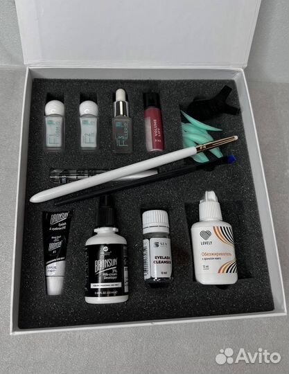 Оформление бровей и ламинирование ресниц