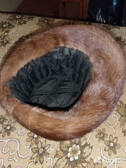 Шапка норковая женская+шуба