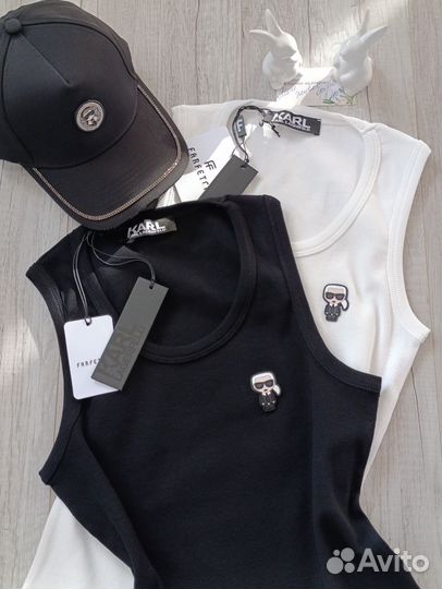 Майка топ Karl Lagerfeld Премиум s m L Xl