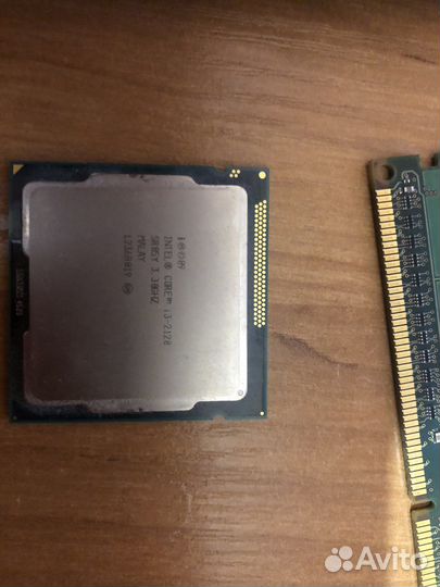 Материнская плата Оперативка (2 шт. ) Процессор