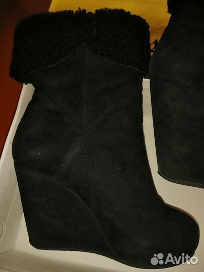 Ботинки утеплённые, 36