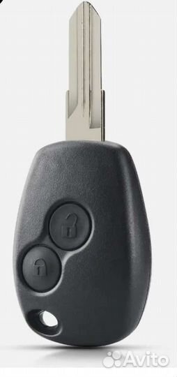 Ключ зажигания рено, в сборе и корпус