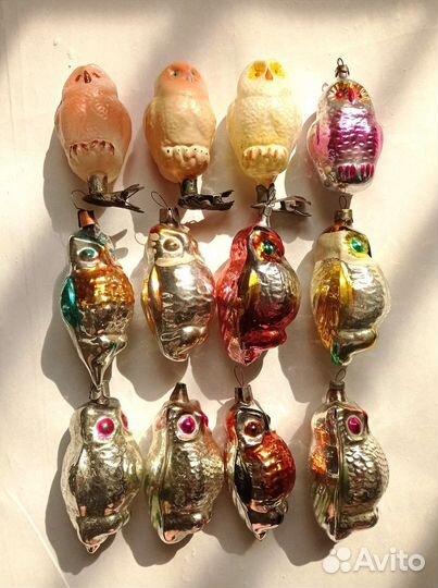 Елочные игрушки СССР