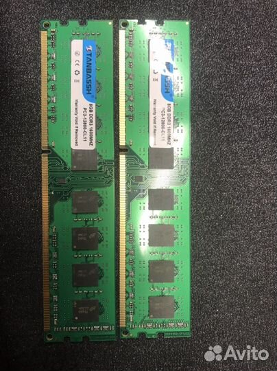 Память dimm DDR3 Tanbassh 16Gb (2x8Gb) 1600MHz