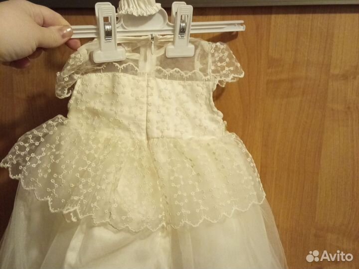 Детское нарядное платье 62-68