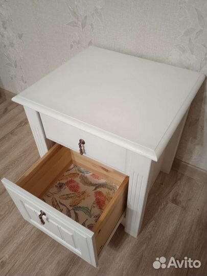 Тумба прикроватная Милано массив сосны