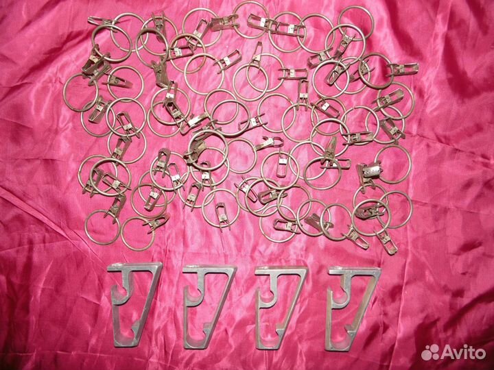 Кронштейны и Крючки для карнизов и штор