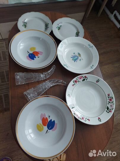 Тарелки зик конаково СССР