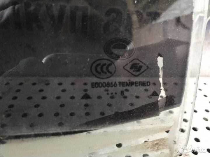 Стекло двери задней левой BYD F3