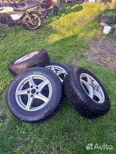 Зимняя резина литые диски