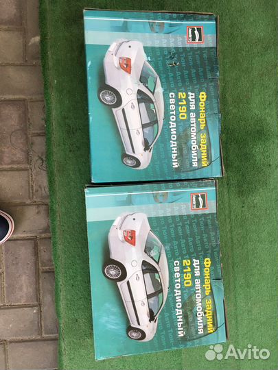 Задние фонари priora диодные