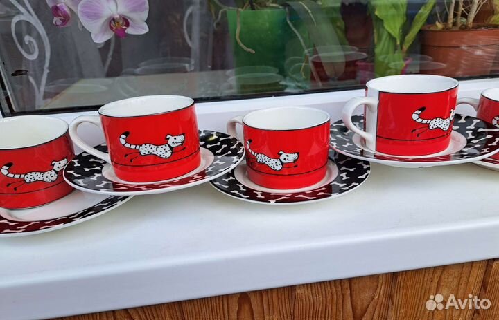 Кофейный (чайный) сервиз на 6 персон