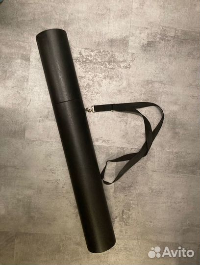 Кожаный тубус для чертежей