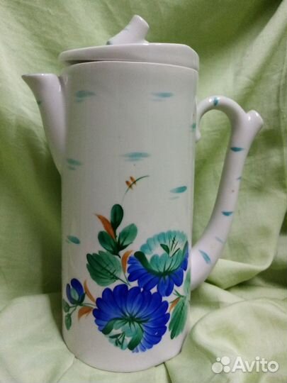 Кувшин СССР Ручная роспись Березновский фарф.завод