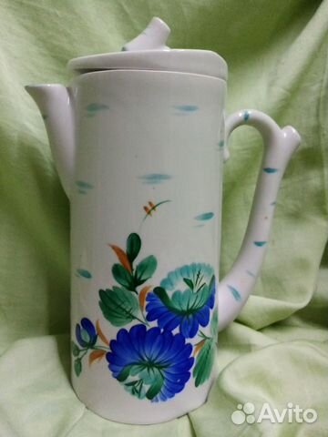 Кувшин СССР Ручная роспись Березновский фарф.завод