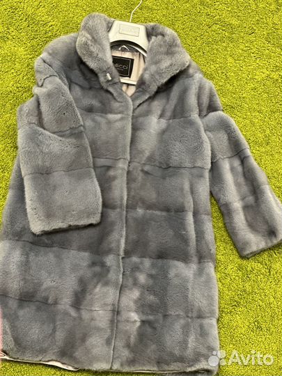 Шуба норковая аукционный мех бренд Fellicci