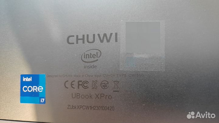 Планшет chuwi Ubook XPro 13
