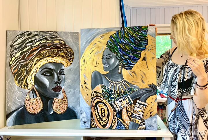 Стильные интерьерные картины в наличии и на заказ