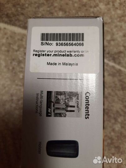 Пин minelab PRO-find 20