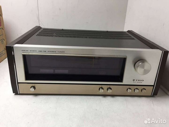 Тюнер Trio Solid State AM-FM Stereo Tuner KT-4005