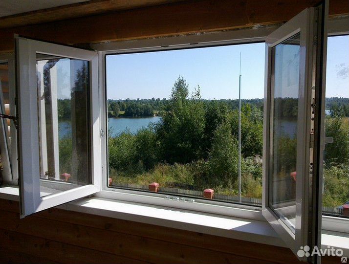 Штульповые пластиковые окна