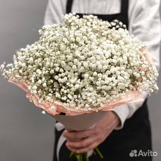 Букет из гипсофилы