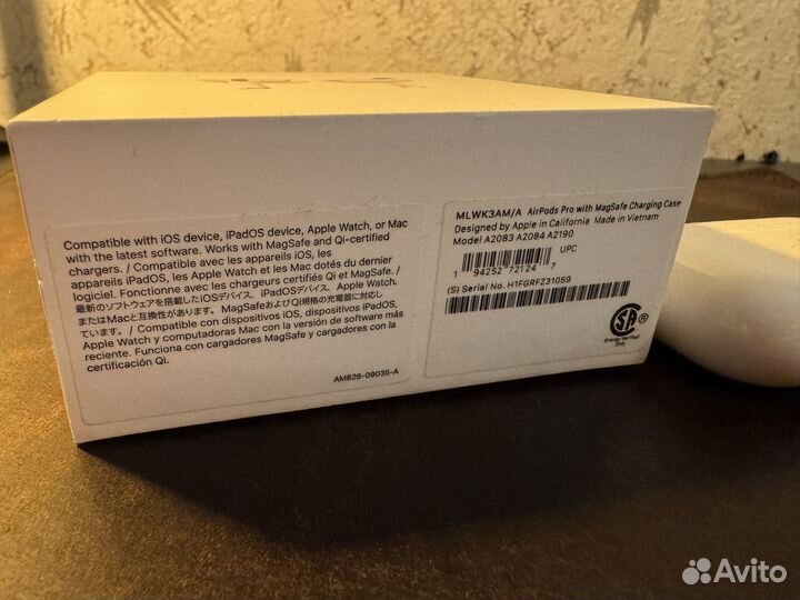 Наушники apple airpods pro