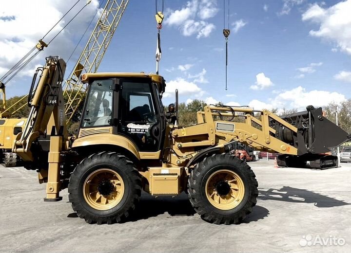 Экскаватор-погрузчик Shanmon 388H, 2024