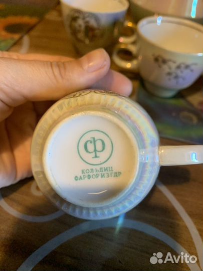 Сервиз кофейный гдр мадонна