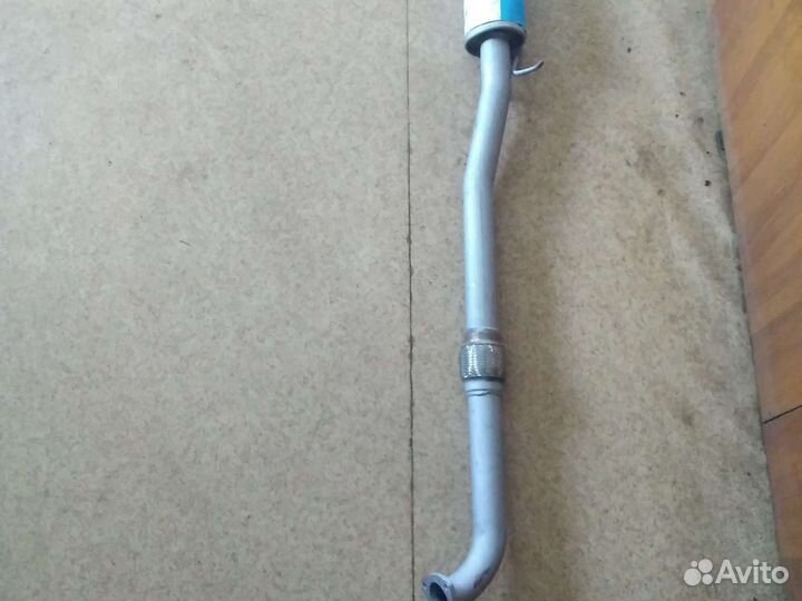 Резонатор ваз 1118 с гофрой. Евро 3.закатной