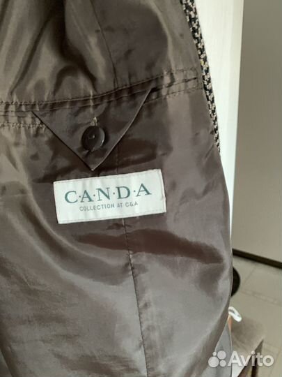 Пальто женское твидовое